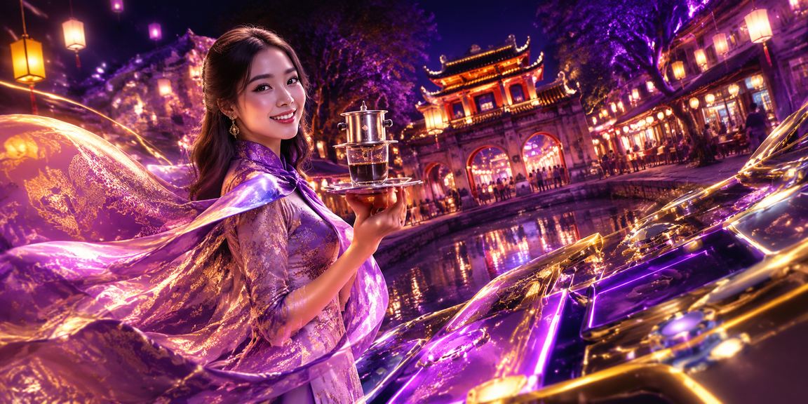 Không khí giải trí casino sôi động tại Hà Nội với trang phục áo dài truyền thống Việt Nam